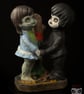 'I'm Possessed With You' Upcycled Figurine Hand Painted OOAK