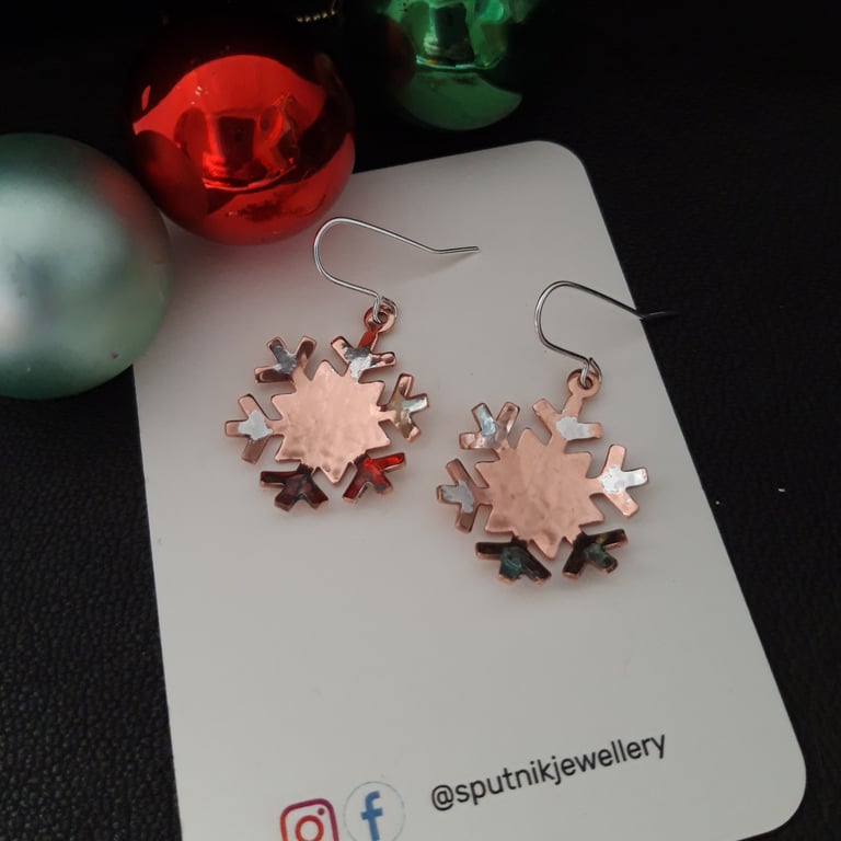 Snowflake Earrings
