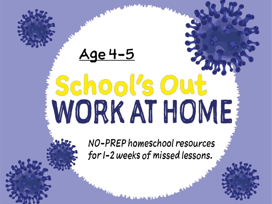 Prepare For Home Learning: Home School Resource 4-5 years