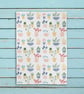 Hot House Cactus Pattern Tea Towel - Seconds - Image 2