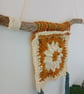 Decorative Hanging Crochet Granny Square 