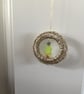 Christmas Decoration in Gold with a Beaded Tree  - Image 2