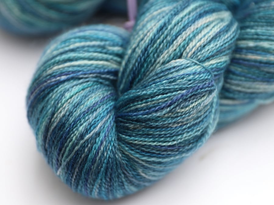 Downpour -  Silky Superwash Bluefaced Leicester laceweight yarn