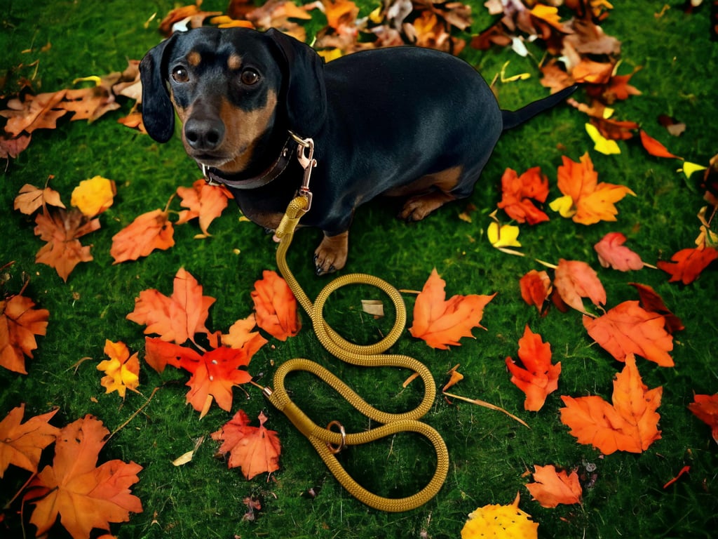 Handmade Gold Paracord Dog Lead: Strong UK-Crafted Rope Leash