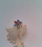 Adjustable Cocktail Ring With Mixed Colour Crystal Flower, Gift for Her, Ring - Image 2