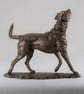 Bronze Resin Playing Labrador Dog Statue Medium Bronze Resin Sculpture - Image 5
