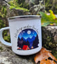 Enamel Hiking mug, Camping mug Hiker Gift - Image 7