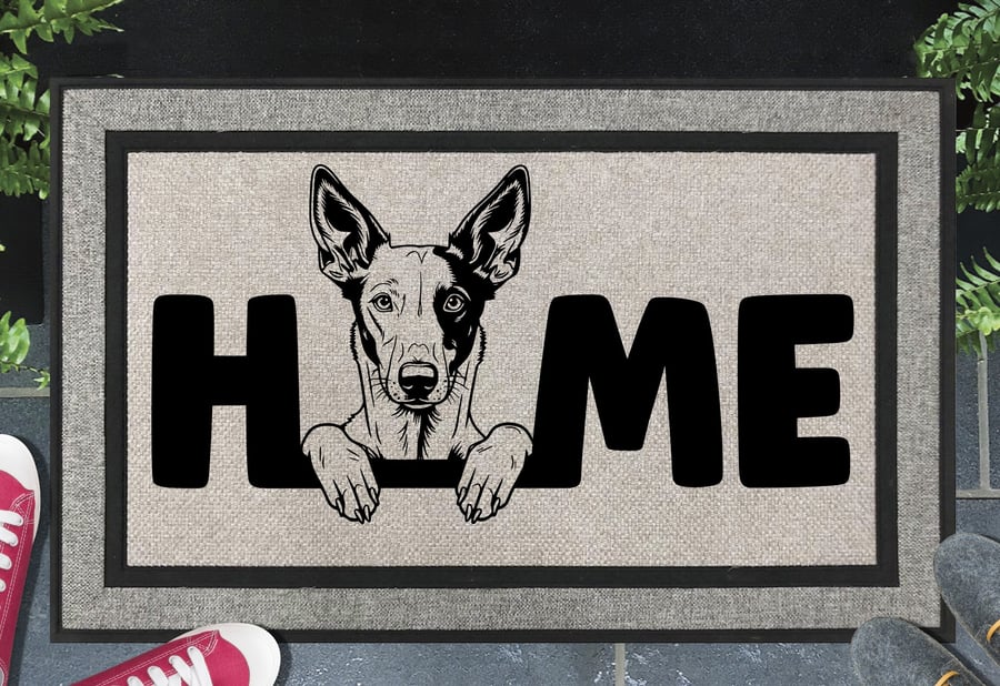 Podenco Doormat No.3 - All Weather - Podenco Welcome Mat, 45x70cm 