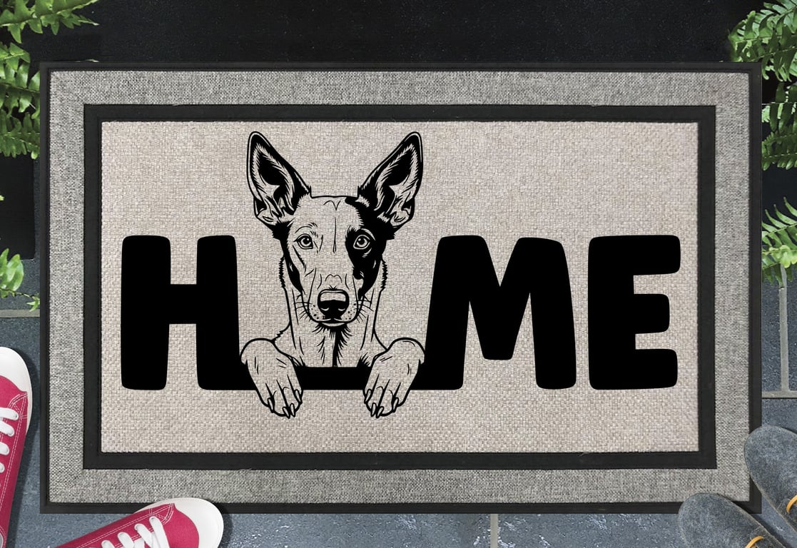 Podenco Doormat No.3 - All Weather - Podenco Welcome Mat, 45x70cm 