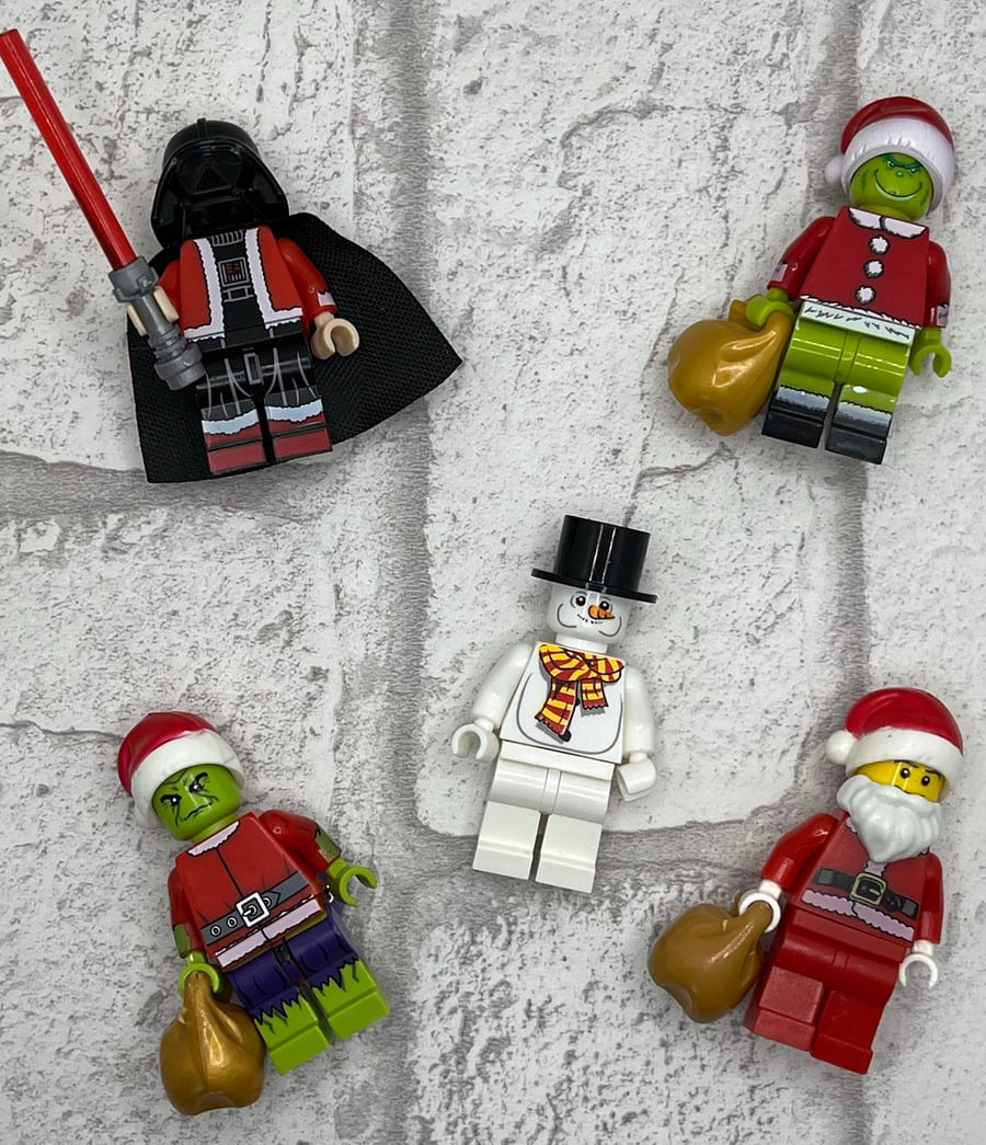 Superhero Christmas Magnetic Needle Minder Cross Stitch, Embroidery
