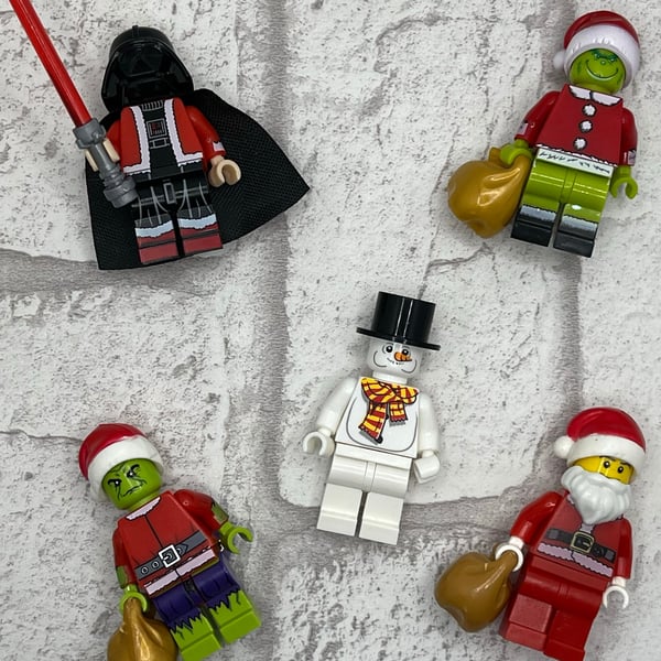 Superhero Christmas Magnetic Needle Minder Cross Stitch, Embroidery