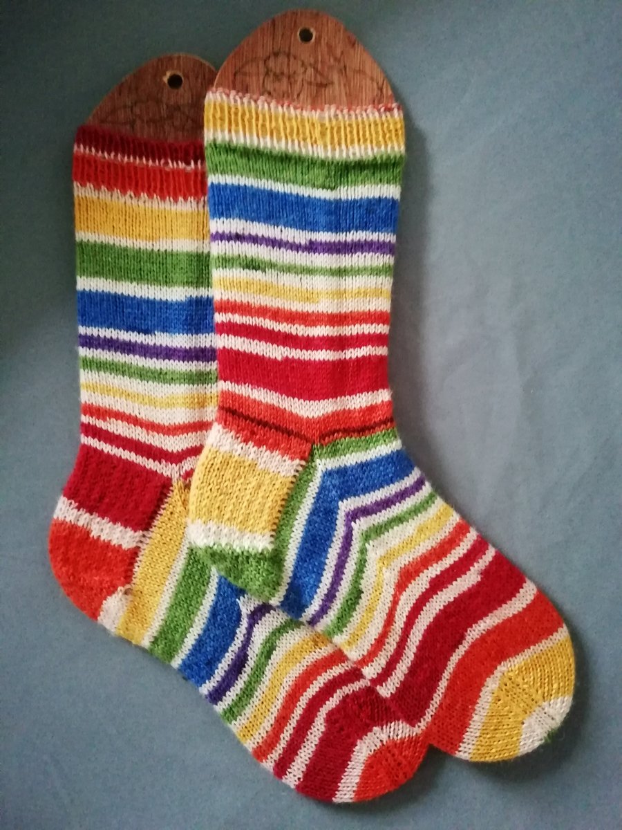 Socks, Hand knitted, adult SMALL, size 4-5