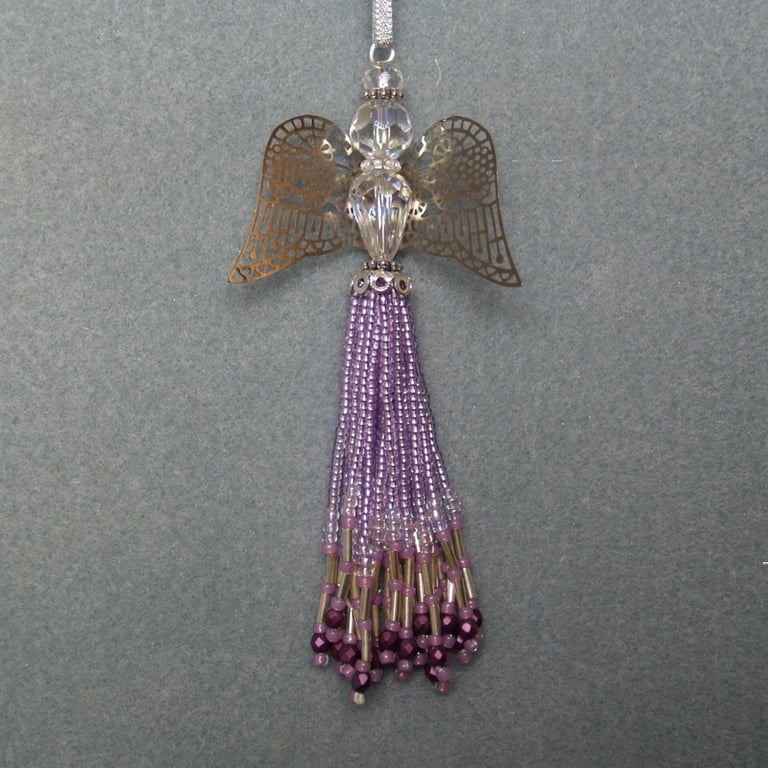 Christmas Fairy Angel Hanging Ornament Guardian Angel Sun Catcher 003