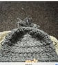 Cardigan, Bootee and Hat Set 6-9 Months - Image 5