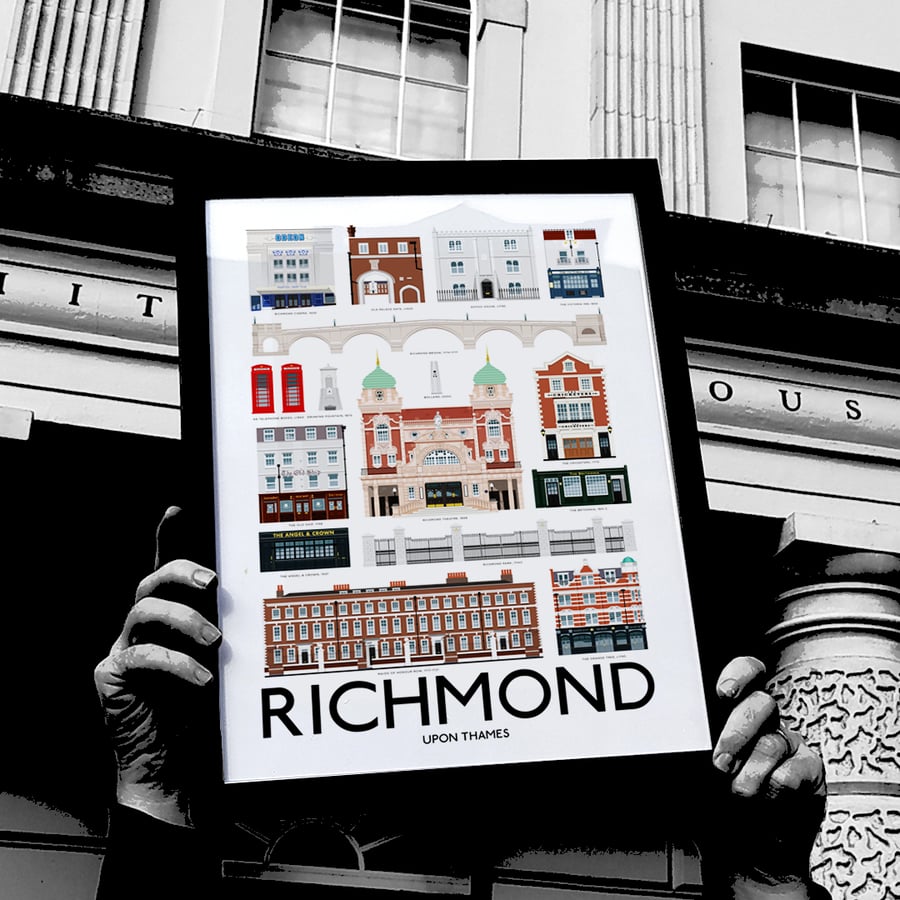 RICHMOND DECO A3 Print