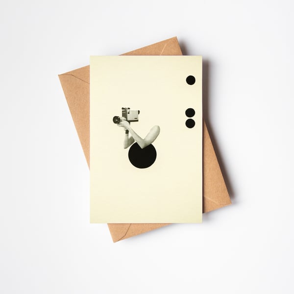 60s Mod Card - Film Noir