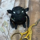 Spun Cotton Coblynau Art Doll Mawr