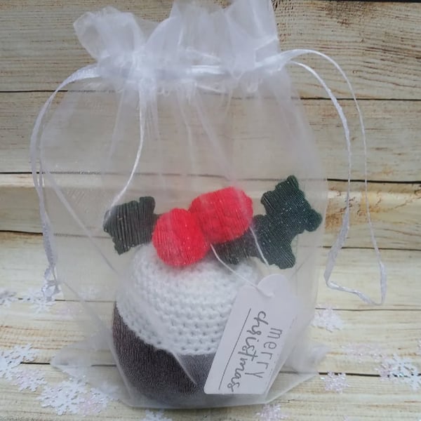 Christmas pudding chocolate orange cover 