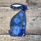 Ceramic Hare wall hanging plaque