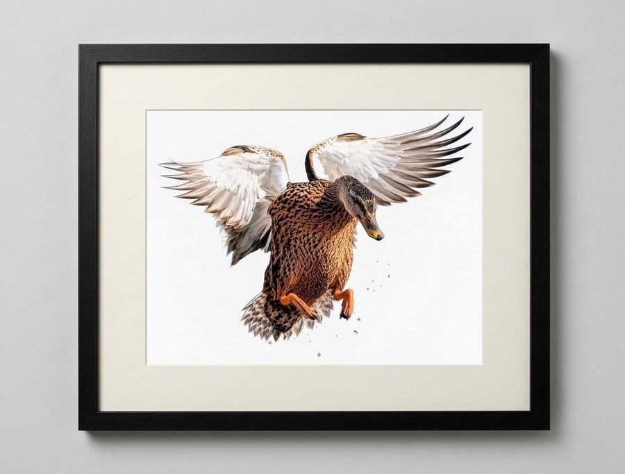 Flying Mallard