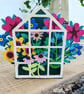 Pop Up Greenhouse Window Flower Card