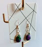 Gemstone Teardrop  Earrings - Image 3