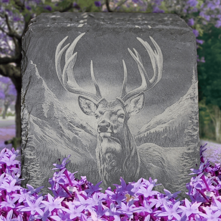 4 pack highland stag coasters