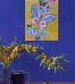Butterfly Garden in Gold