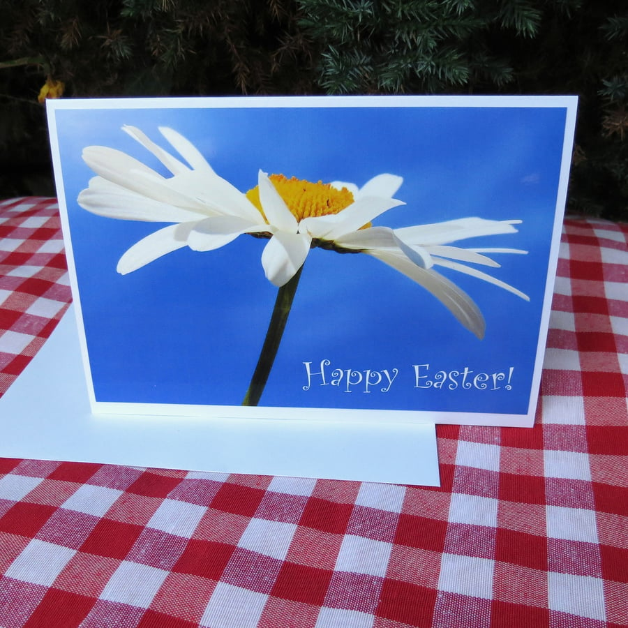 Easter card.  A card featuring an original photograph.  Blank inside.