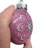 Hand painted dot mandala Christmas Ornament - Image 2