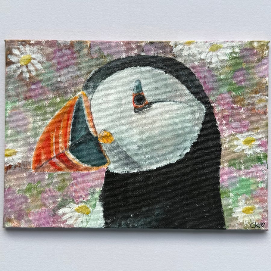 Puffin Painting