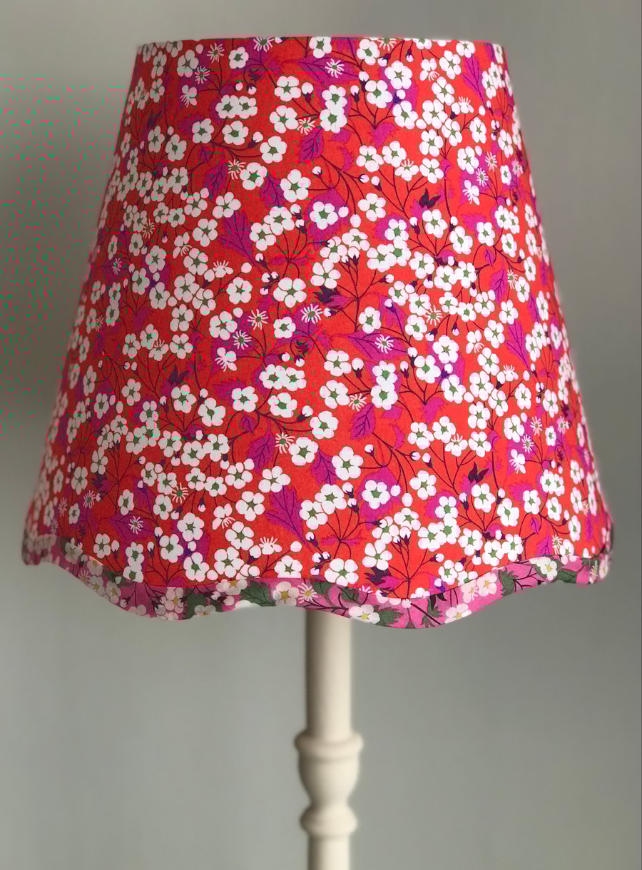 NEW Liberty Mitsi - Handmade Scalloped table Lampshade