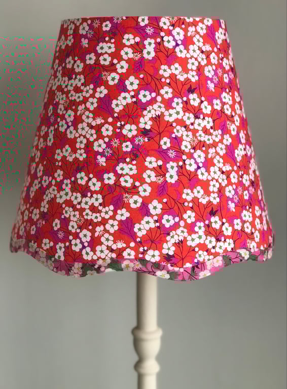 NEW Liberty Mitsi - Handmade Scalloped table Lampshade