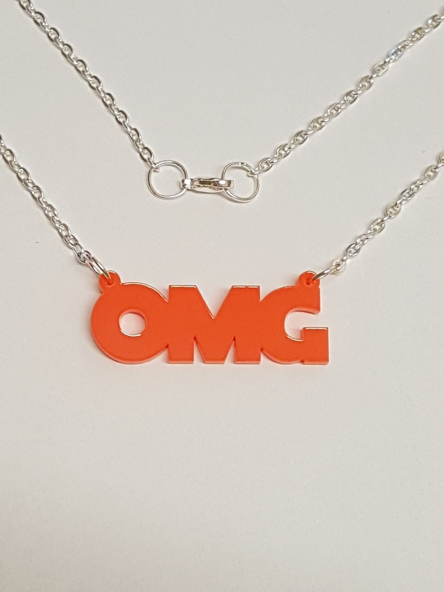 OMG Necklace - Acrylic