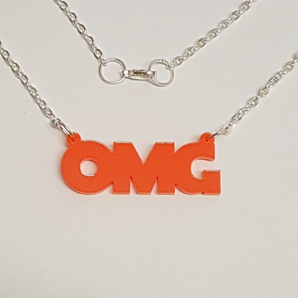 OMG Necklace - Acrylic