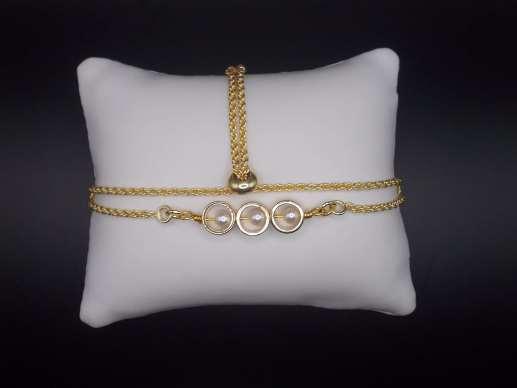 SALE - Circles bracelet