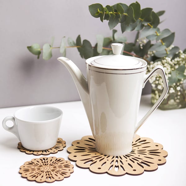 Eco Friendly Artisan Placemats And Coasters Set of 4