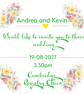Floral Wedding Invitation Bundle - RSVP, Details & Handmade Envelopes