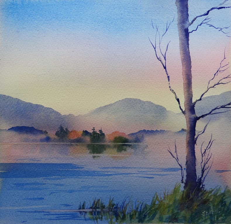 Beginners watercolour Landscape Project 