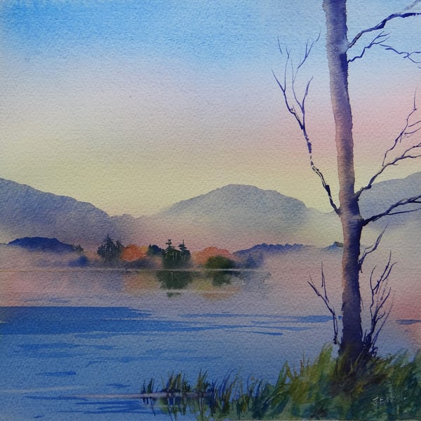 Beginners watercolour Landscape Project 