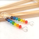 Chakra Earrings Silver
