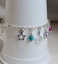 Gorgeous Celestial Stars Bracelet - Silver Tones - Image 8
