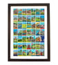 Travel posters of the South East print by Susie West - Image 2