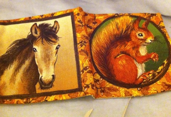 Squirrel & Horse needle case