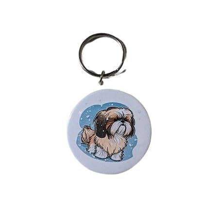 Shih Tzu Keyring - ShihTzu Dog Gifts