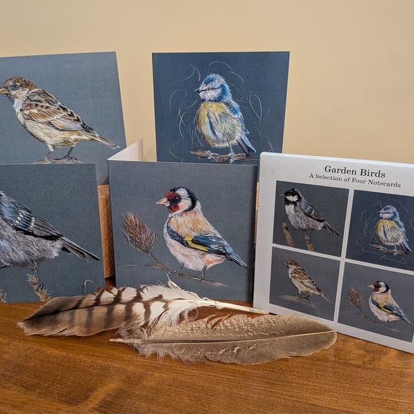 Garden Bird Notecards 