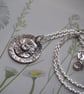 Daisy Pendant, Silver Necklace Pendant, Flower Jewellery, gardener gift - Image 7