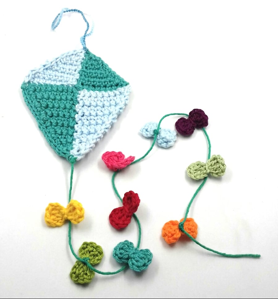 Crochet Kite Hanger 