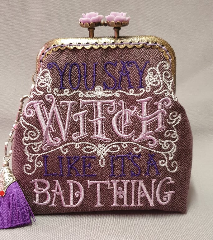 'You say Witch' Coin Purse