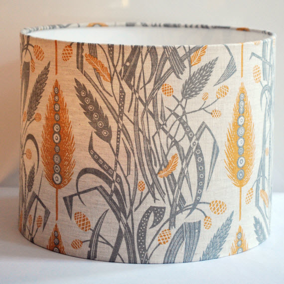 Meadow's Edge Drum Lampshade